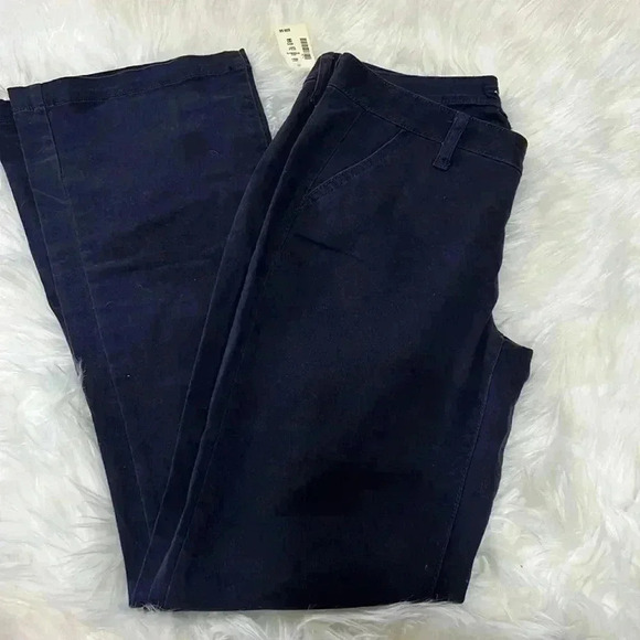 Aeropostale navy flared pants low rise - Picture 2 of 6